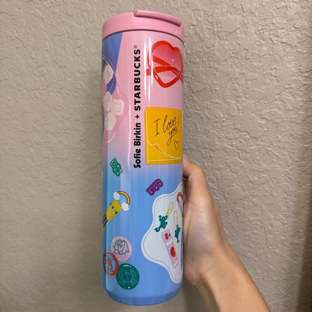 Starbucks PRIDE MONTH EXCLUSIVE Sofia Birkin 2024 Stainless 16 Oz Tumbler